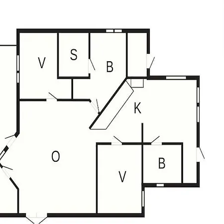 8 Person In Borkop-by Traum 度假居 *